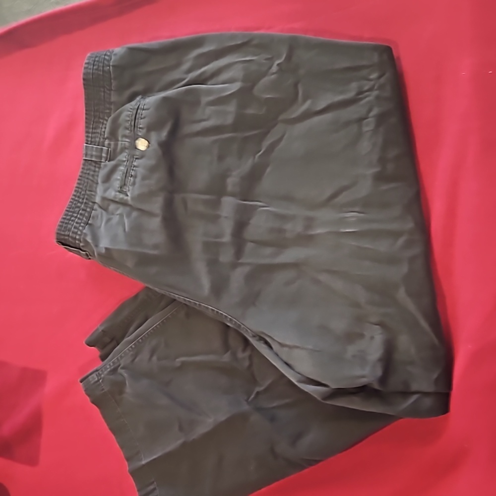 Mens Harbor Bay  black pants.